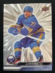 2023-24 Upper Deck Series 2 Outburst Silver JJ Peterka #273